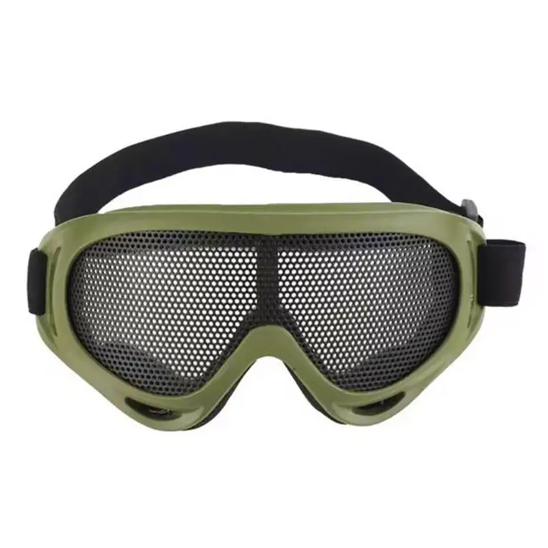 

Metal Mesh Glasses Goggle Outdoors Hunting Airsoft Net Tactical Shock Resistance Eyes Protecting Outdoor Sports Outdoor Tools