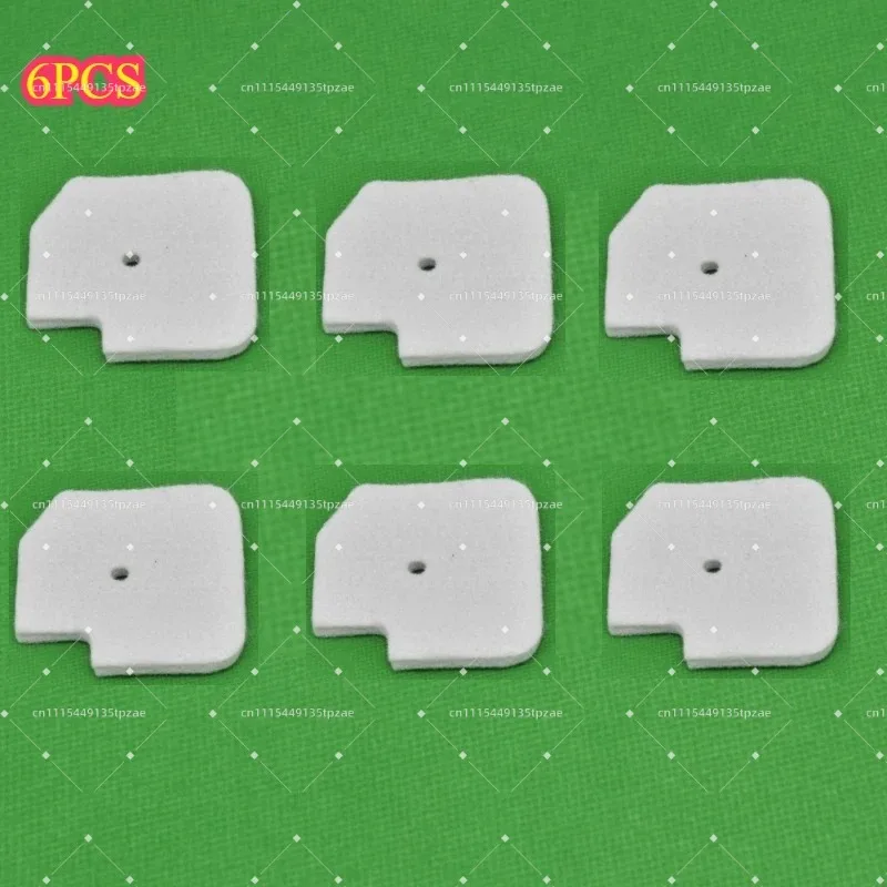 6 PCS Air Filter Element Hedge Trimmer Air Cleaner Garden Power Tool Replacement Accessories