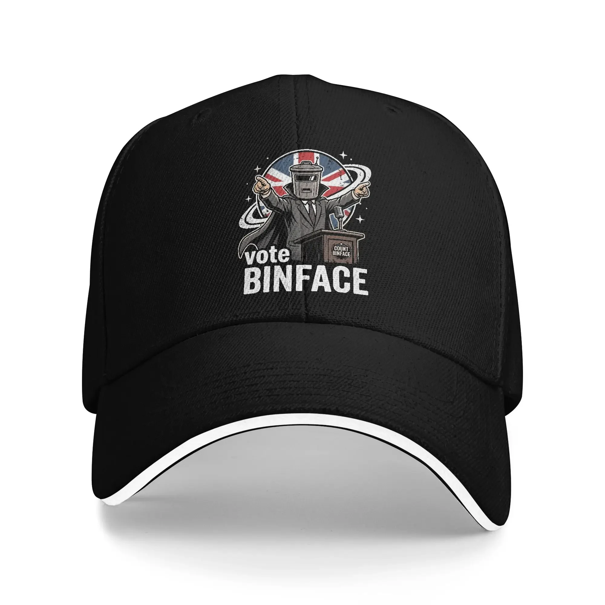 Vote Count Binface For Prime Minister Cap For Men Women Stylish Baseball Cap Trucker Hat Casual Headewear Adjustable Fit