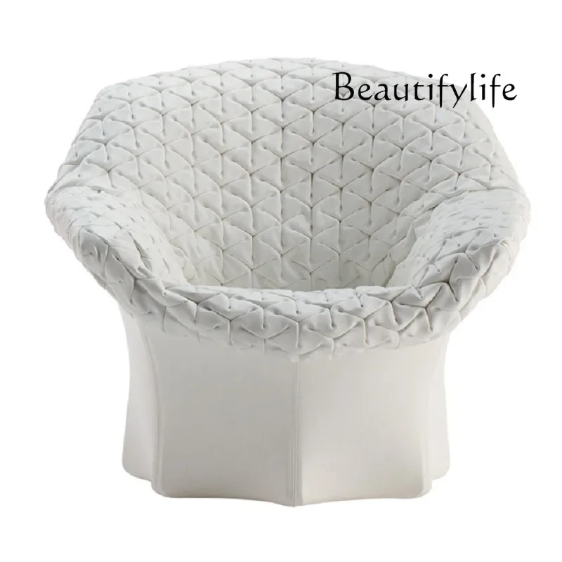 A44 Italian living room sofa chair light luxury makeup chair balcony leisure reception negotiation tea chair