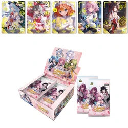 New Goddess Story Card Booster Box Collection PR Anime Games Girl Party Swimsuit Bikini Feast  And Hobbies Doujin Toys