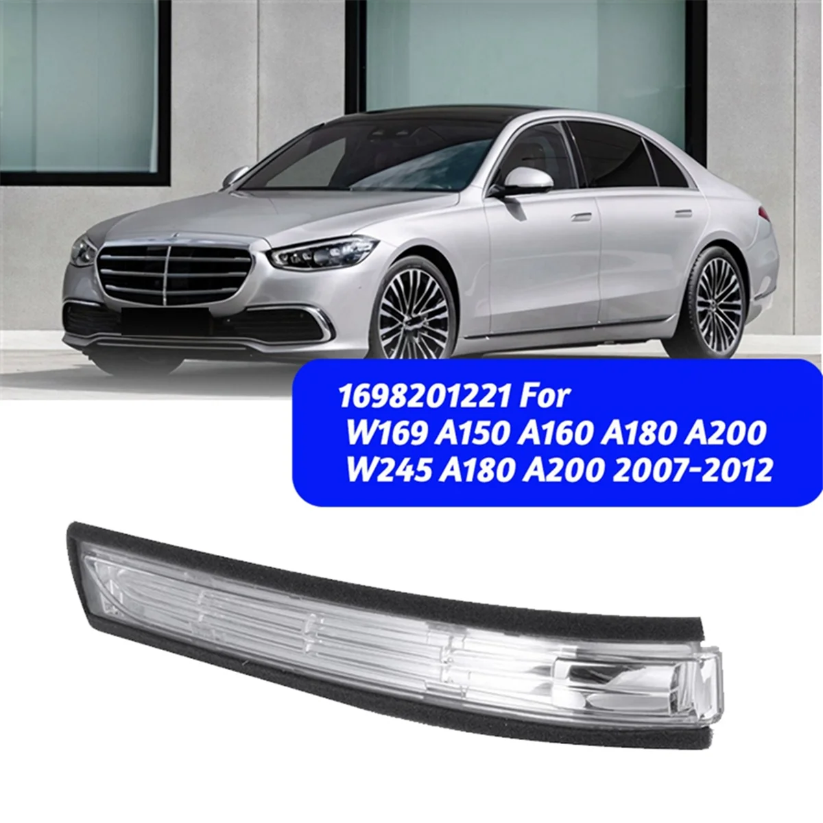 Imagem -03 - Luz Led do Espelho Retrovisor do Lado Esquerdo Luz Indicadora de Sinal de Giro para Mercedes Benz a B-class W169 W245 0711 A1698201121