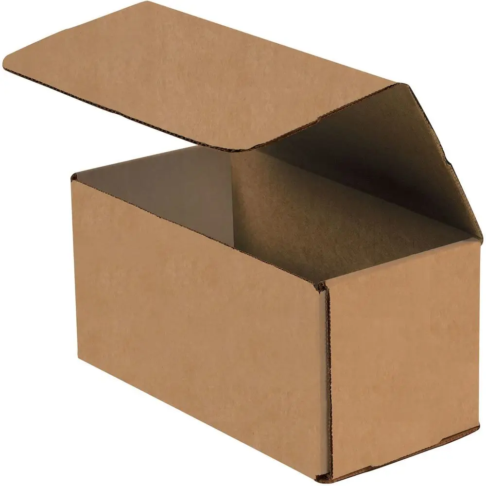 

50-Count 10x5x5 Inch Corrugated Cardboard Shipping Boxes for Packing, Moving, and Storage