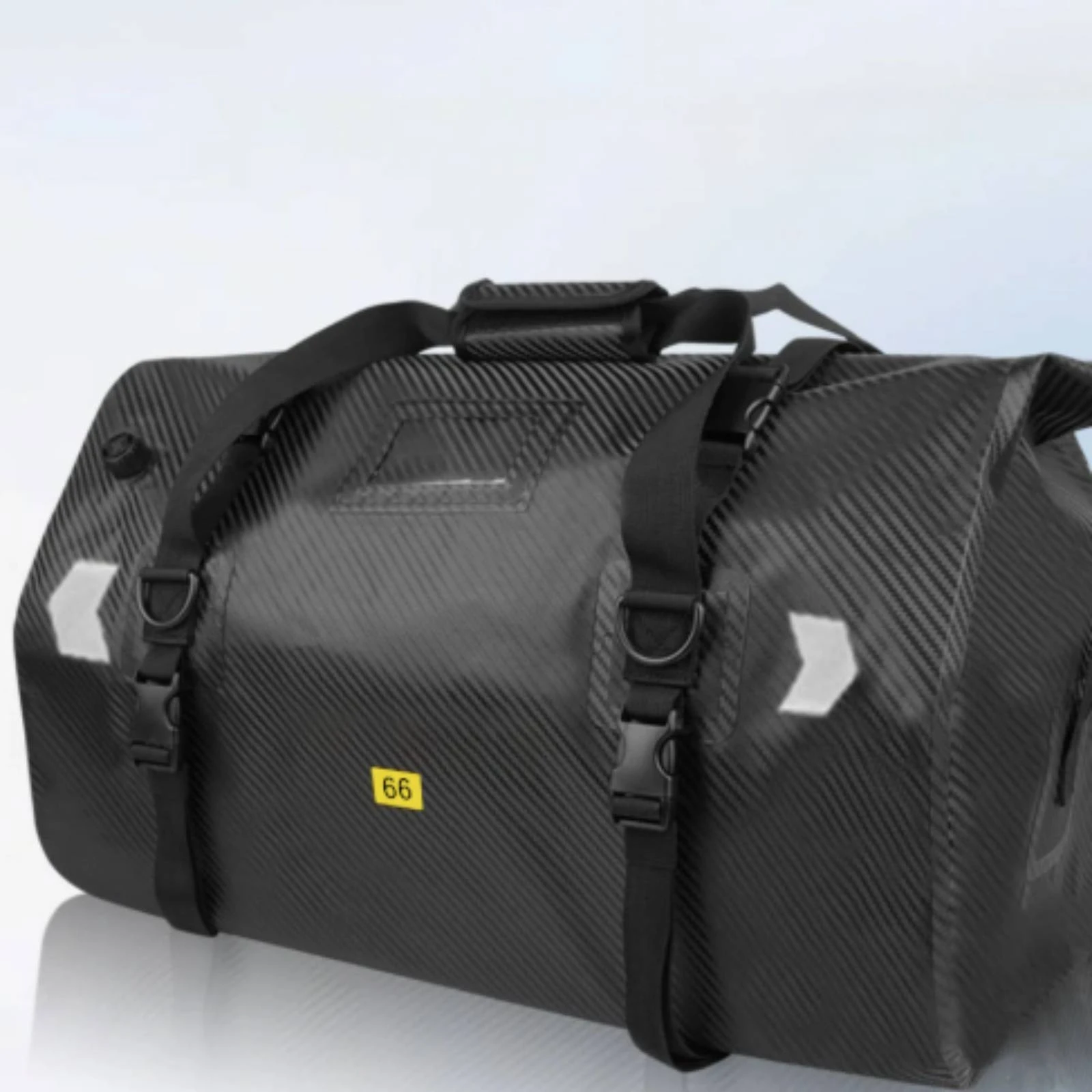 Motorcycle Tail Bag Waterproof Motorcycle Luggage Bag Wear-Resistant Large Capacity for Motorcyclists, Road Trips, Commuting