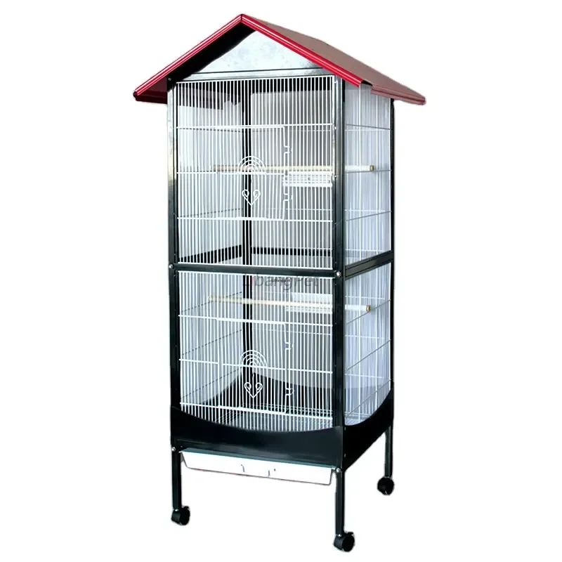 for  High Quality Powder Coated Foldable Silk Bird Cage