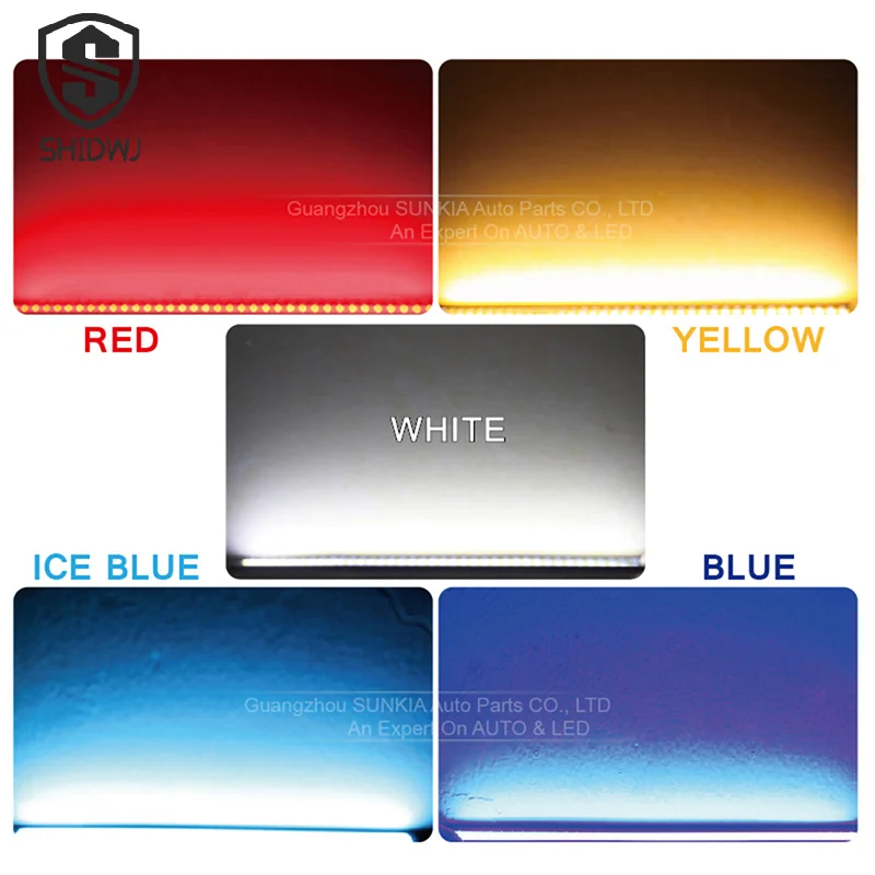 1Pcs 17cm Car LED Light Bar Rod Daytime Running Lights Universal Car Waterproof DRL Light Car Modified Accessories