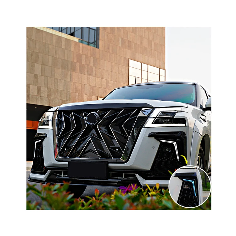 Hot Selling High Quality Black Upgrade Auto Kit Car Body Kit For Nissan Patrol 2020-2021