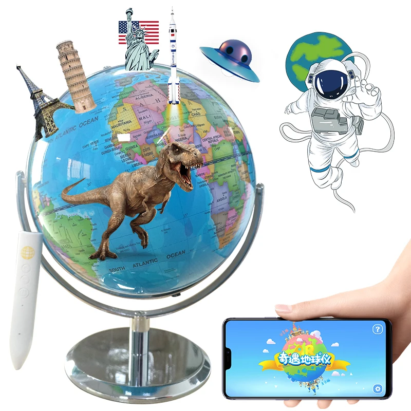 Smart Talking earth world globe with learning pen for kid's intelligence toys