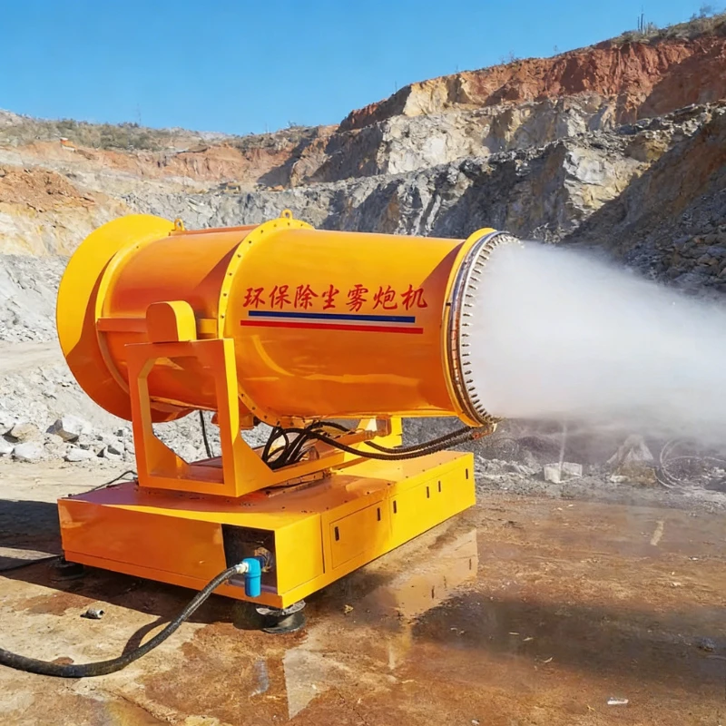 

Mobile Fog Cannon 100m Diesel Engine Dust Boom Sprayer Water Mist Cannon for Dust Control With CE mist cannon customized
