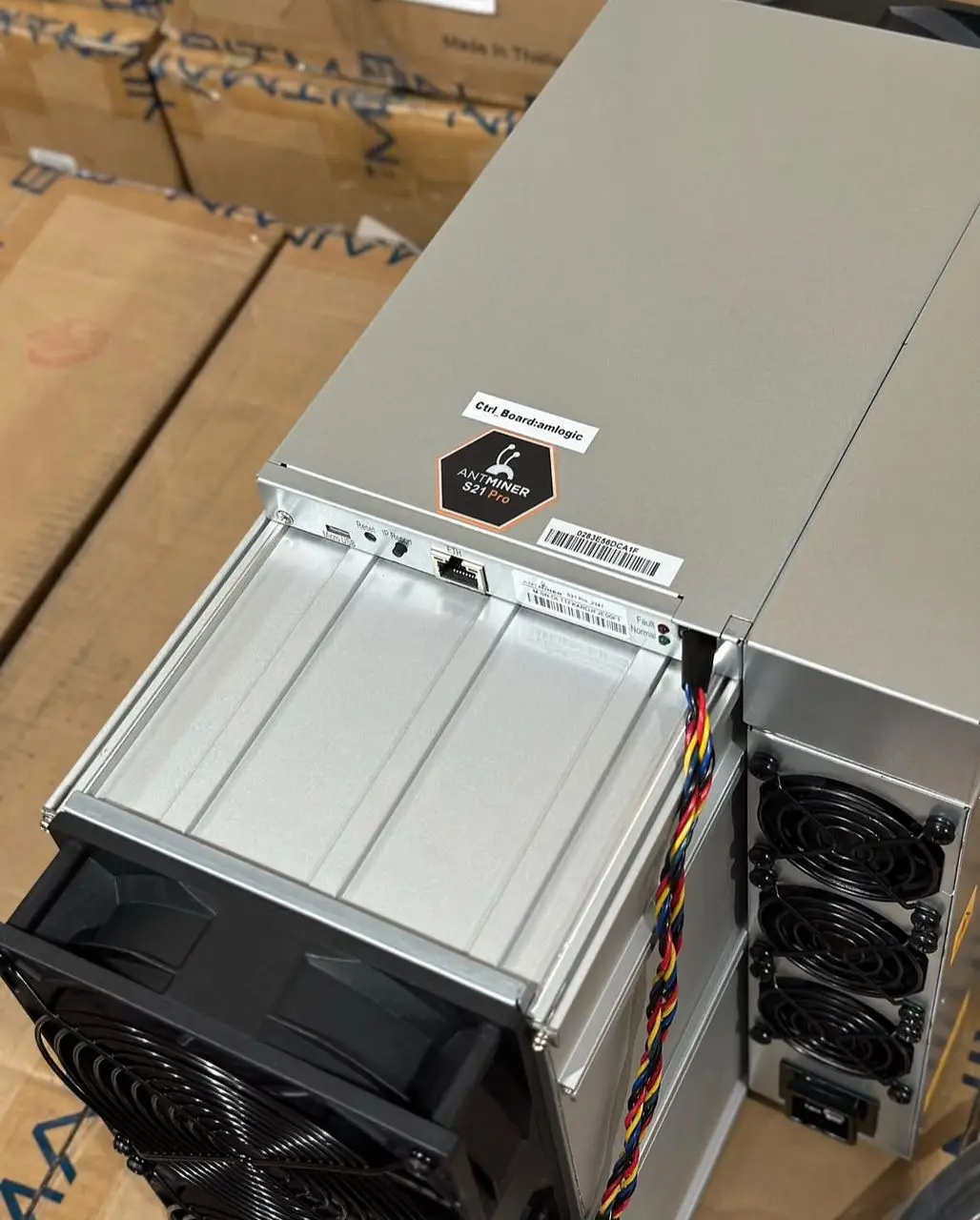 Aj New Antminer S21…
