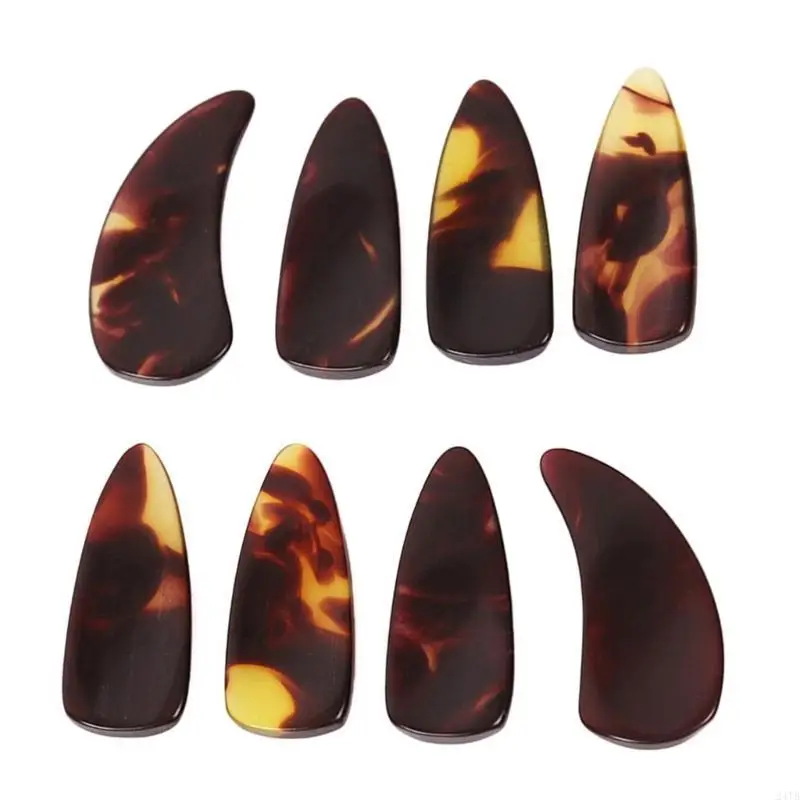 8Pcs Guzheng Thumb Picks Guzheng Finger Protector Guzheng Covers Picks