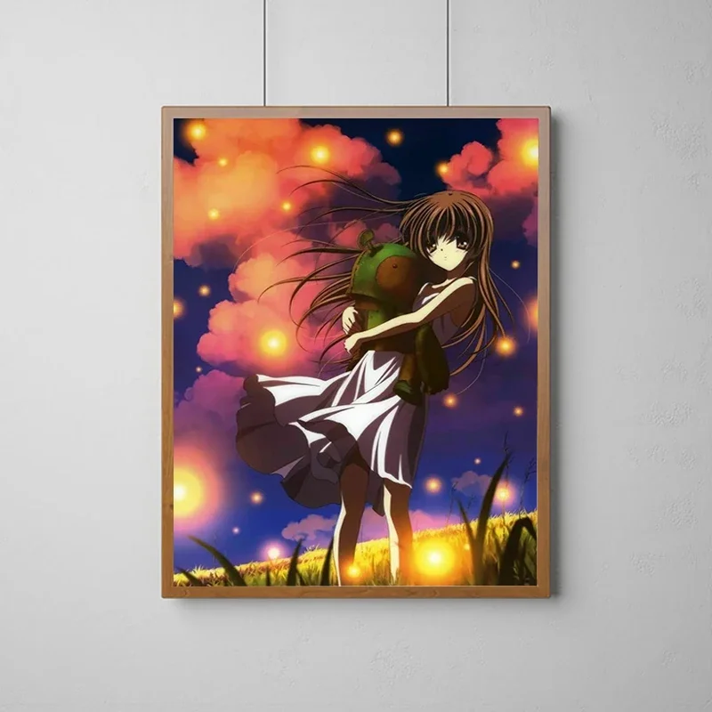 Anime Clannad Decoration Pictures Room Wall Art Canvas Painting Luxury Home Decor Decorative Paintings Poster Decorations Prints