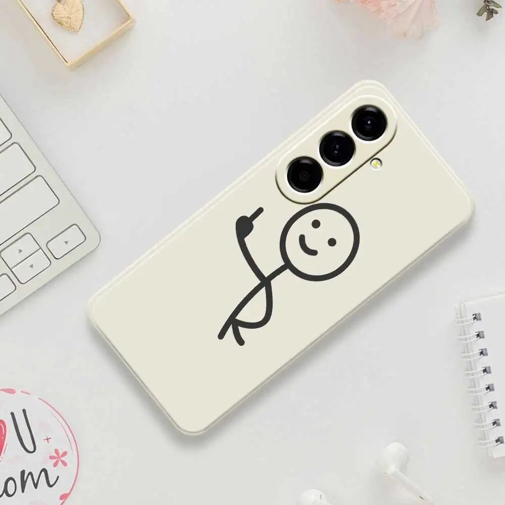 สไตล์การ์ตูนเคสโทรศัพท์ซิลิโคนสำหรับซัมซุงกาแล็คซี่ A56 A32 A23 A22 5G A32 A23 4G A55 A54 A53 A52 A51 A35 A34 A31 ฝาครอบ