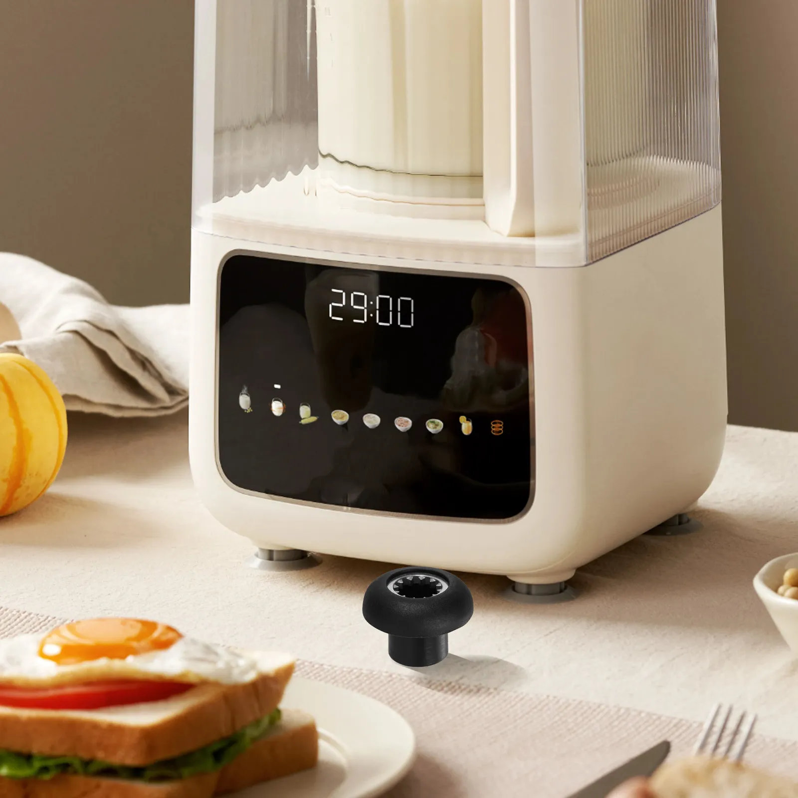 Sand Ice Machine Mushroom Drive Sockets Plastic Gears Connectors Easy Install Clean Replacement Parts for Soy Milk Maker Blender