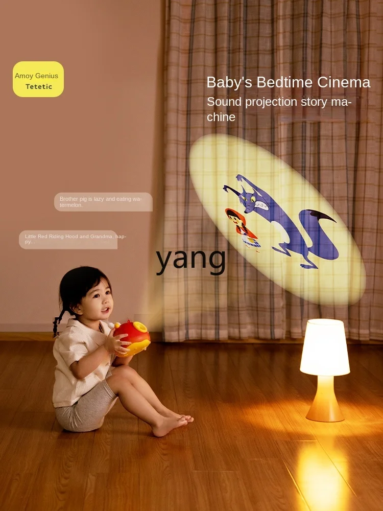 CX Projector Children's Early Education Story Machine 3-6-Year-Old Baby Smoked Listening to Stories before Going to Bed