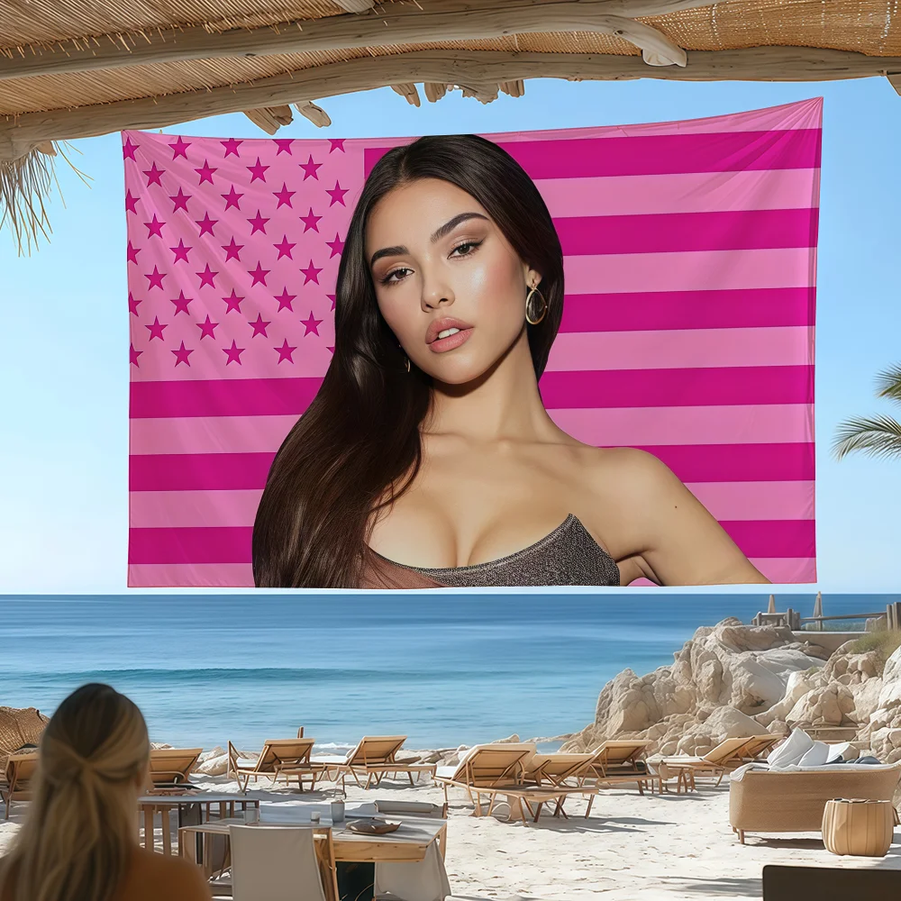 Madison Beer Make You Mine flag Custom Camping Garden Decor Party Backdrops Wall Art Family Gifts