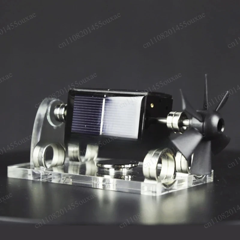 Electromagnetic Magnetic Levitation Motor Solar Light Engine Model Educational Physics Teaching Science Ornament
