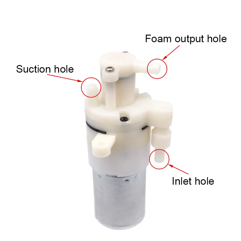 1Pcs 370 Induction Hand Washing Machine Foam Buble Pump Soap Liquid Water Pump Mini Electric Disinfection Foam Pump DC6-12V image 5