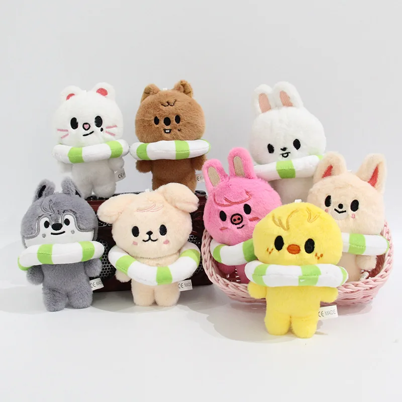 

Новый плюшевый брелок KPOP Skzoo: корейский кулон-игрушка, коллекционный подарок для фанатов — Феликс, Хёнджин, Джисунг, плюшевые мультяшные персонажи
