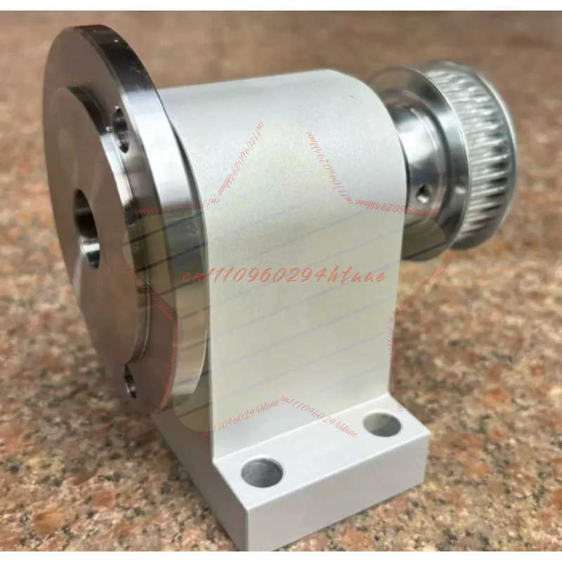 80 100 Lathe Spindle Assembly Through Hole 20 Center Height 50 High-strength Head Assembly with Flange