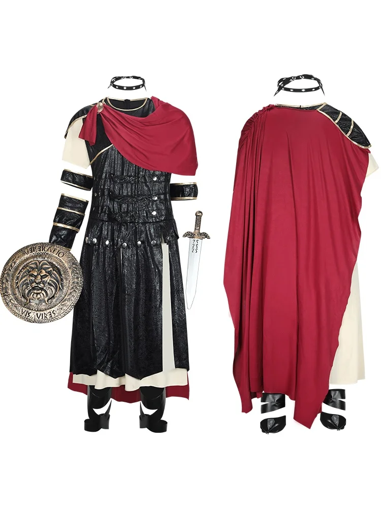جديد أزياء الهالوين سبارتاكوس المصارع أداء الملابس الرومانية المقاتلة الزي المرأة ملابس المرحلة العرقية