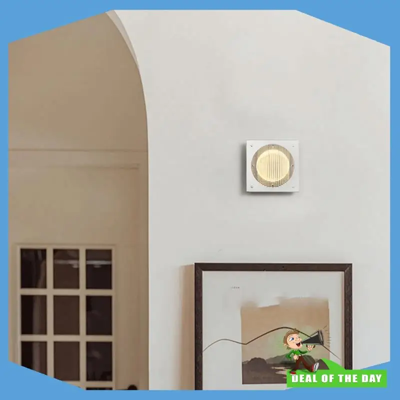 24-Hour Delivery Medieval Square Wall Lamp High-End Luxury Multi-Function Atmosphere LED Retro Bedroom Wall Lamp