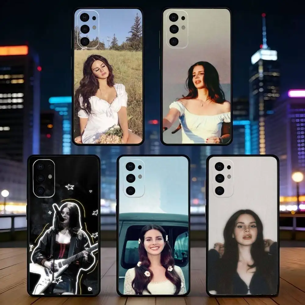 Singer L-Lana D-Del Rey Girl Phone Case For Samsung S25,S24,S21,S22,S23,S30,Ultra,S20,Plus,Fe,Soft Silicone Black Cover