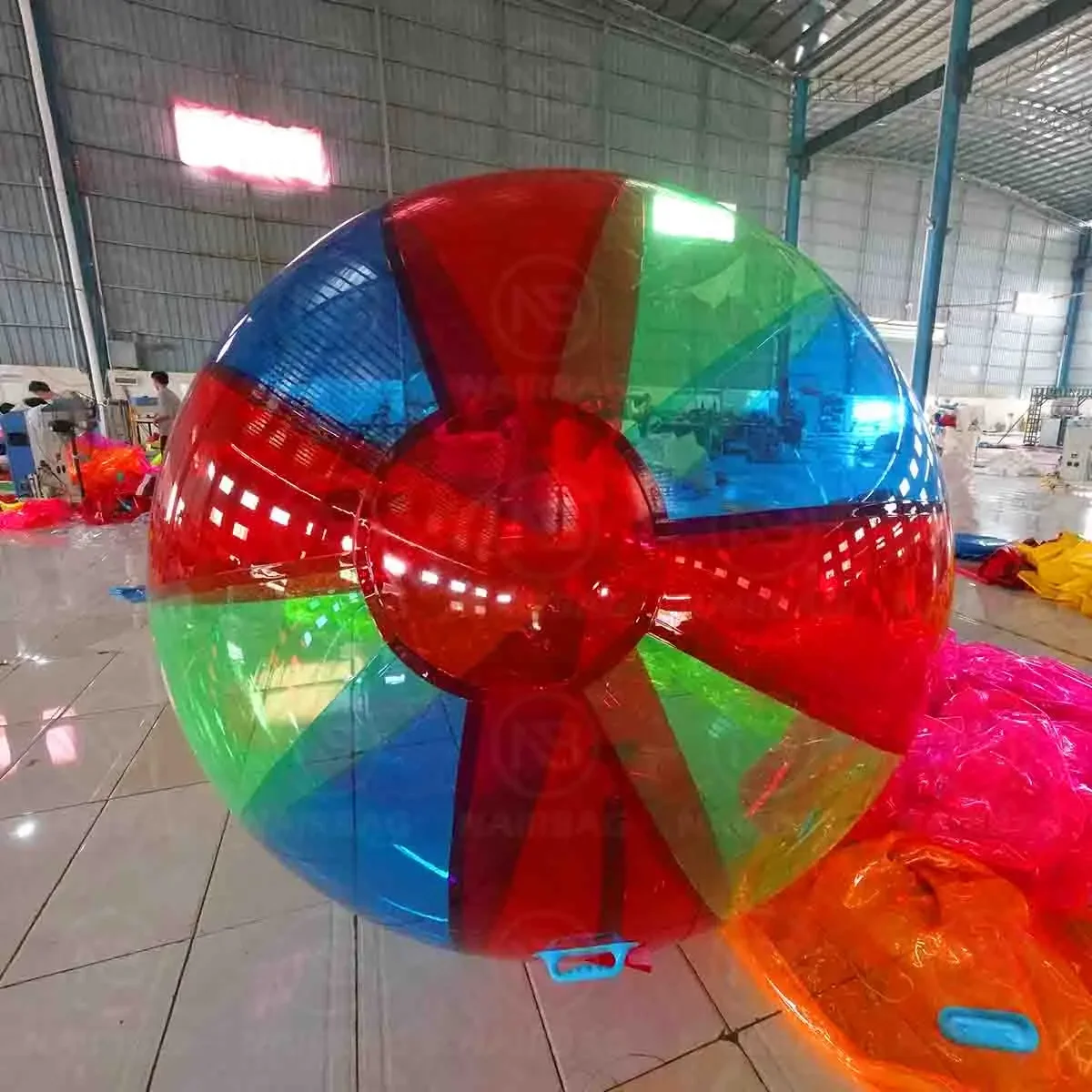 Inflatable Water Ball Transparent Swimming Pools Floating Inflatable Sphere Bubble Ball Game Roll On Water