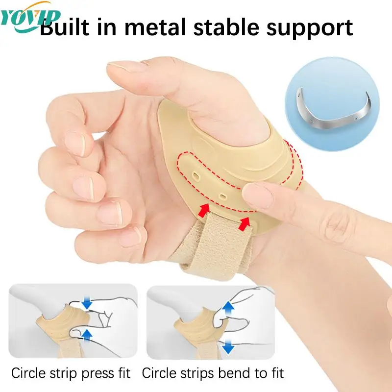 

S/M/L Thumb Support Brace Protector Joint Orthosis Thumb Splint Support For Osteoarthritis Pain Relif Lightweight Breathable