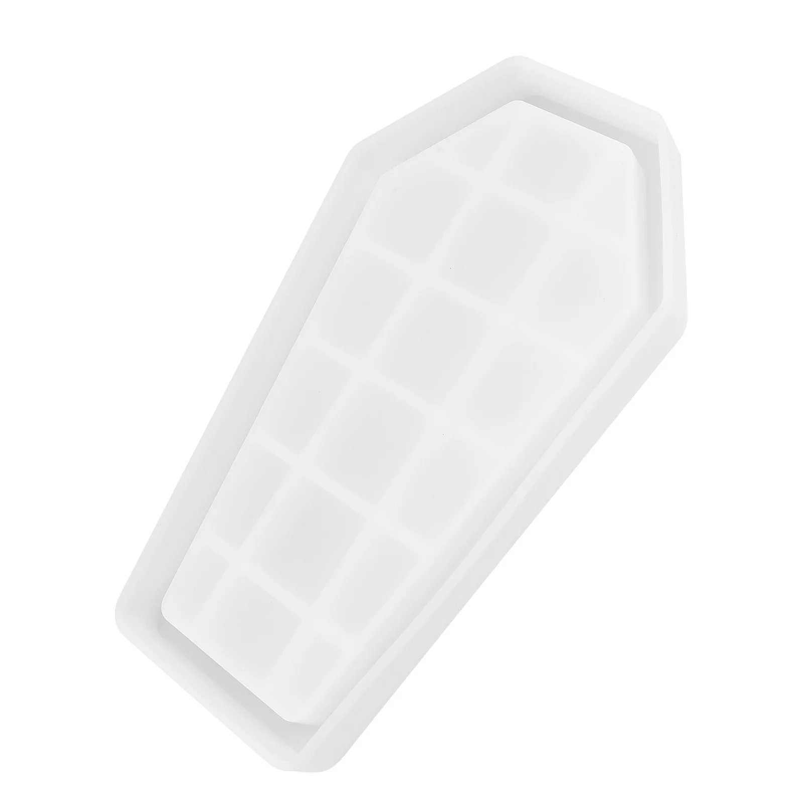 

Halloween Decor Storage Box Mold Coffin Shaped Silicone Resin Casting Mold For Diy Epoxy Crafts Trinket Jewelry Holder Organizer