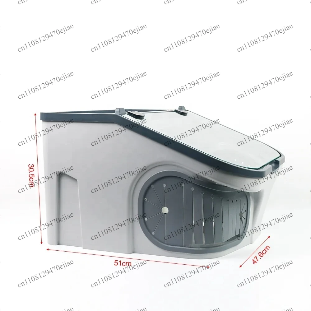 

JT-69 Desktop Dental Lab Sandblasting Cabinet with Built-in Vacuum-Professional Dust Collector Sandblaster with LED Light