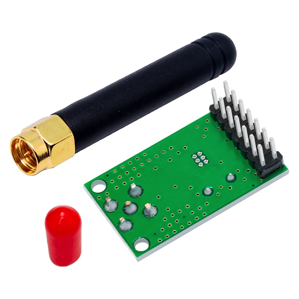 وحدة إرسال واستقبال لاسلكية NRF905-NF905SE مع هوائي، FSK/GMSK، طاقة منخفضة-433/868/915 ميجا هرتز لوحة إرسال واستقبال لاسلكية