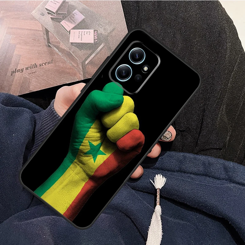 Senegal Flag Funda Case For Xiaomi Redmi 12 9A 9C 10A 10C 12C Redmi Note 12 11 10 8 9 Pro 9S 10S 11S 12S