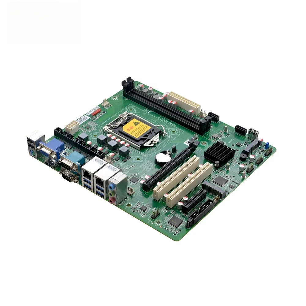 ضمان جديد 3 سنوات ATX Q85 LGA1150 I3 I5 I7 معالج 2 DDR3 HD VGA 2 LAN 11 USB PCIE Win10 Linux اللوحة الأم الصناعية #2