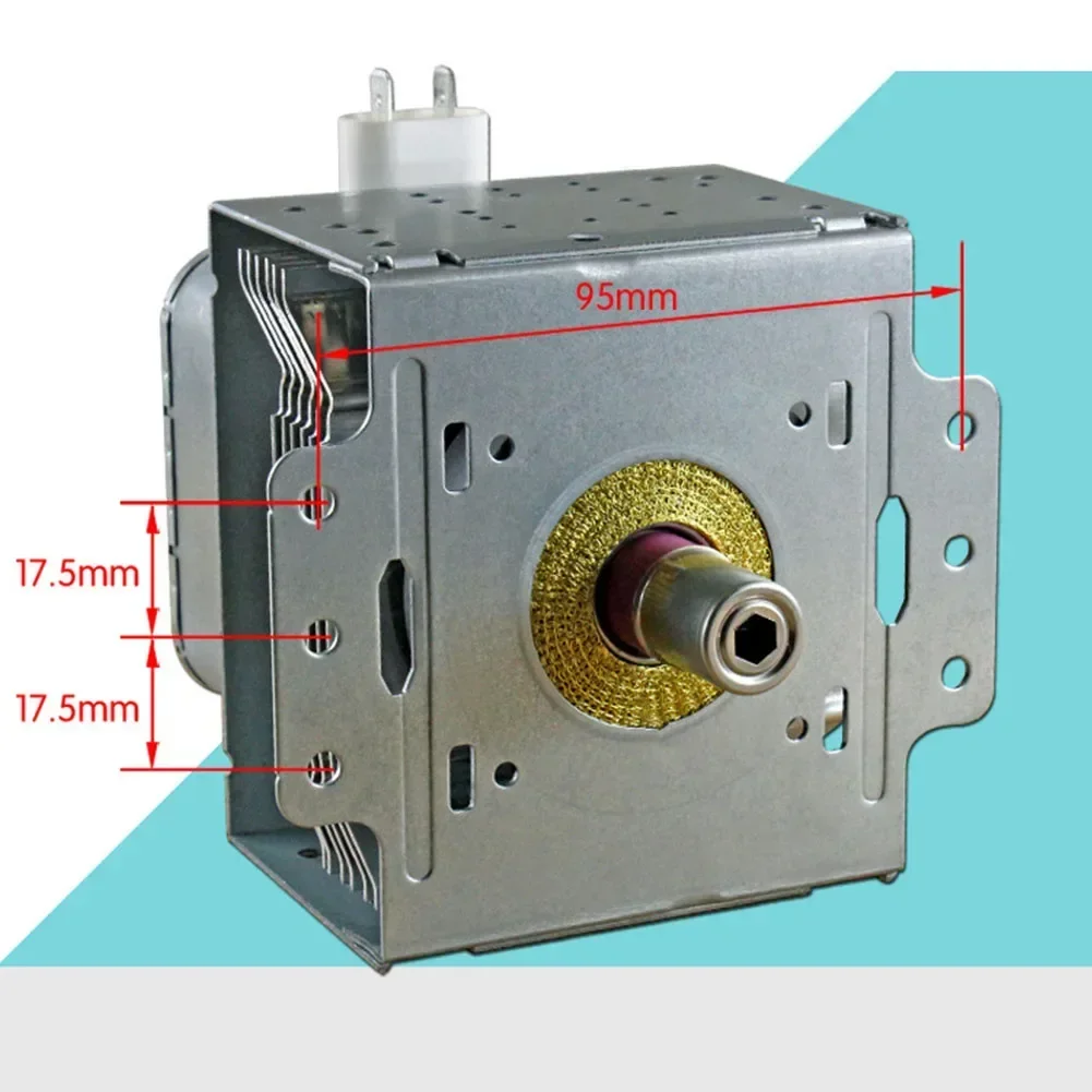 1szt Magnetron do kuchenki mikrofalowej do części kuchenki Galanz Mcrowave, M24FB-610A Magnetron 2M219 2M253J 11,5cm×3,5cm Metalowe srebrne narzędzia