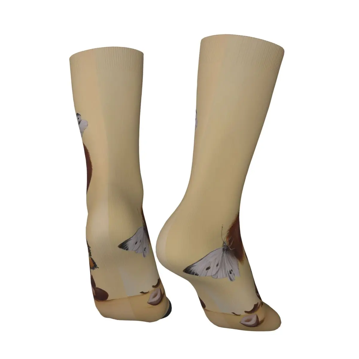 Squirrel Sock Printed Man Polyester