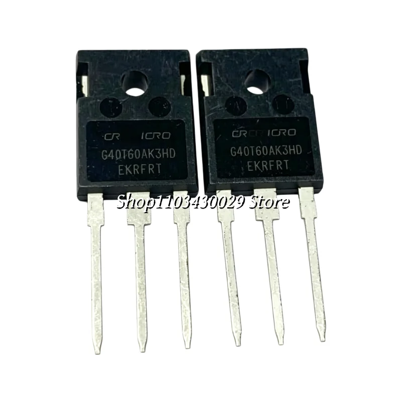 10Pcs Original CRG40T60AK3HD G40T60AK3HD TO-247 40A 600V IGBT Power Tube