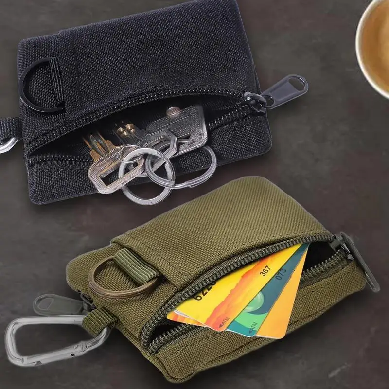 Credit Card Holder For Women Portable Key Card Pouch Credit Card Wallet Small Zipper Bag Card Holder Wallet For Thanksgiving