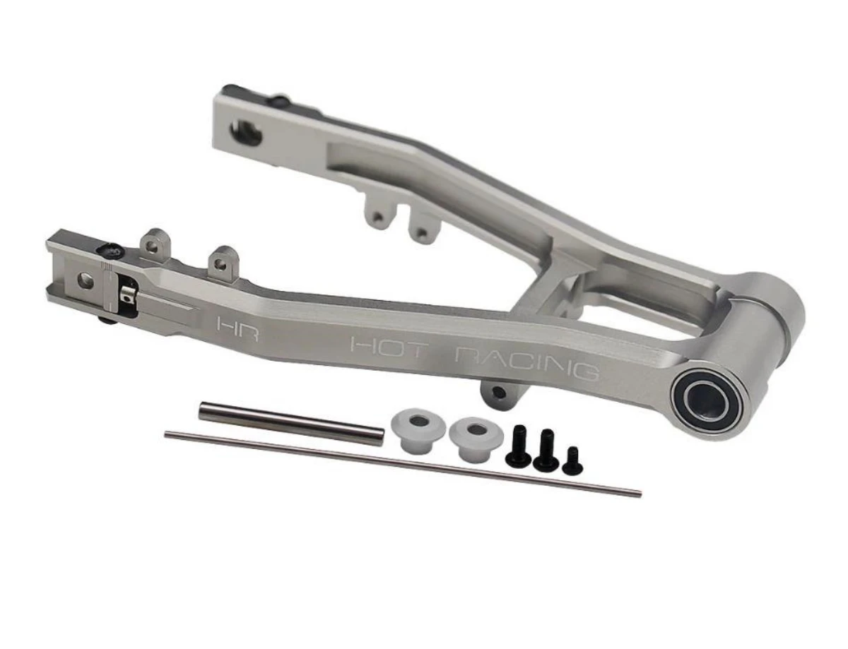 7075 Aluminum Rear Hub with Larger Bearings & Tool-Free Chain Adjuster for Losi 1/4 Promoto-MX