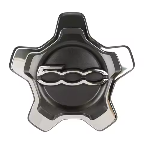 1/2/4pcs Silver 16 inch Hubcap With Ring For Fiat 500x Wheels Centre Hub Caps Set Dust Cover Wheel Hub Cap Replacement 735626312