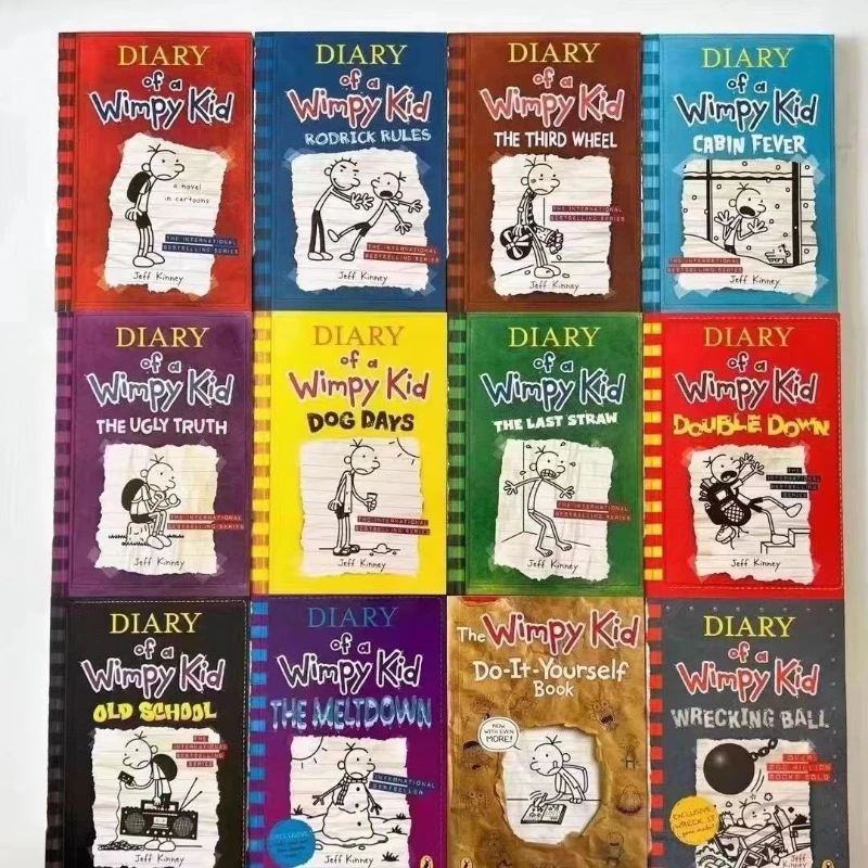 Diary of A Wimpy Kid Double Down full set