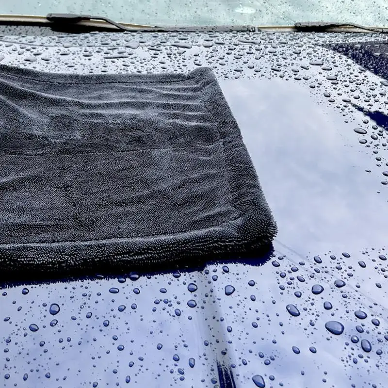 60x90cm 40x60cm Microfiber Car Wash Towel Extra Soft Cleaning Drying Cloth Care Cloth Detailing Polishing High Water Absorption