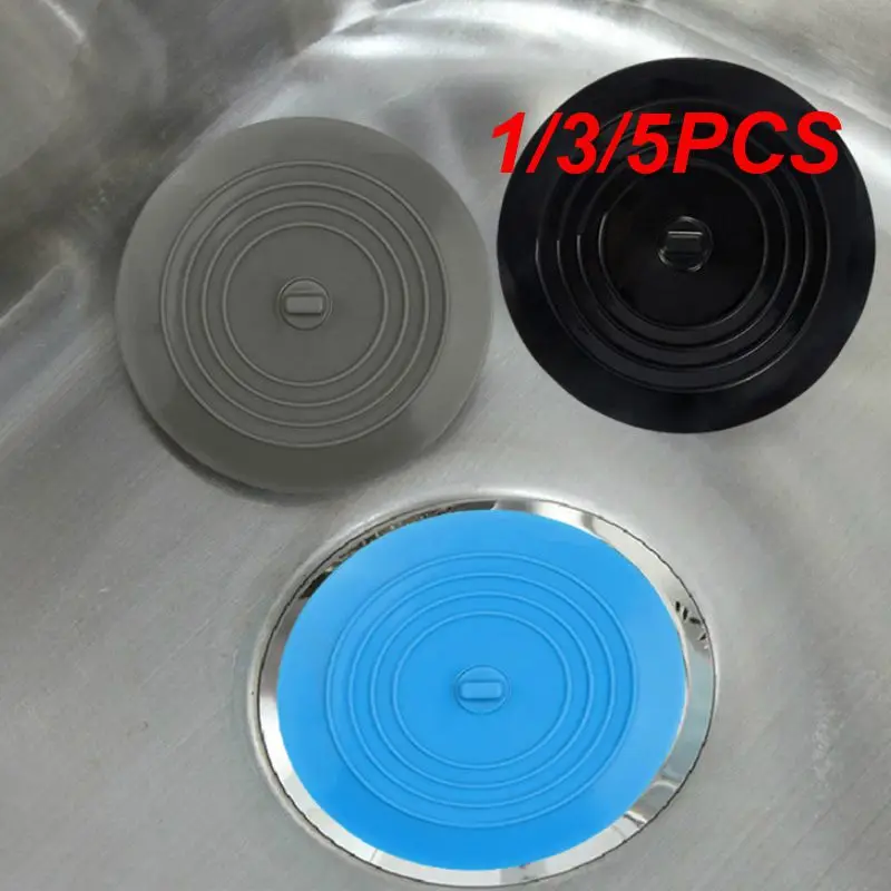 1/3/5PCS Floor Drain Cover Durable Anti-clogging 4 Colors Optional Popular Best Seller Easy-to-clean Bathroom Accessories