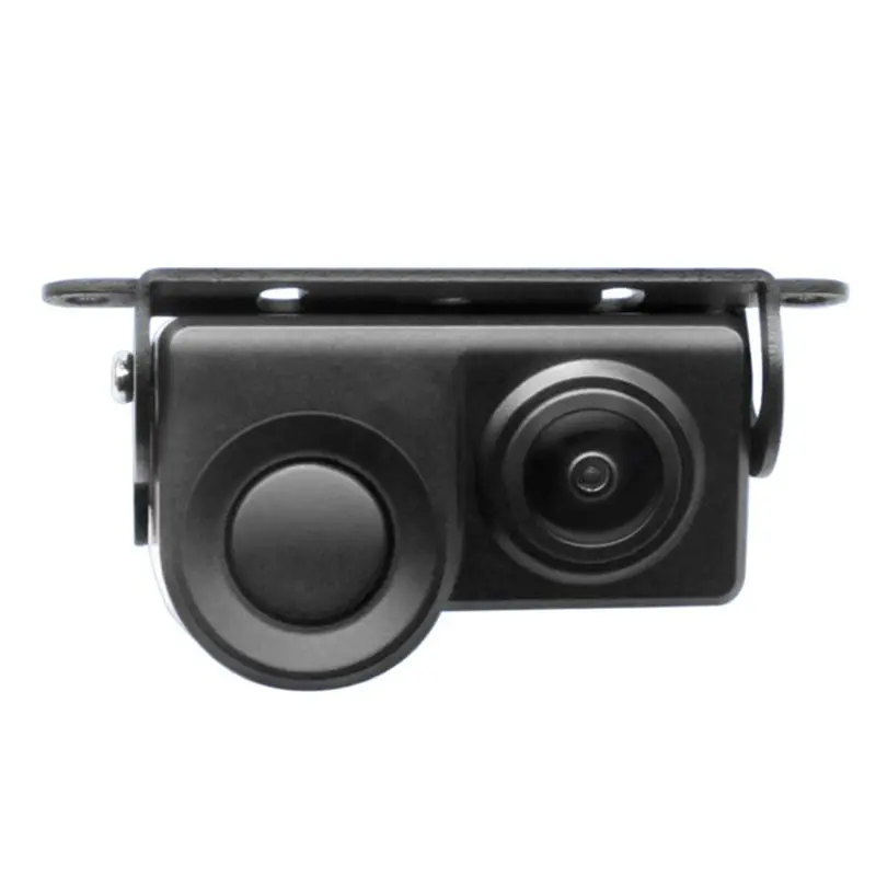 Leading-Edge-Radar Detector Sensor Audible Alarm Parking Assist System Sensor HD Wide Anglereversing Rearview Camera For Night V