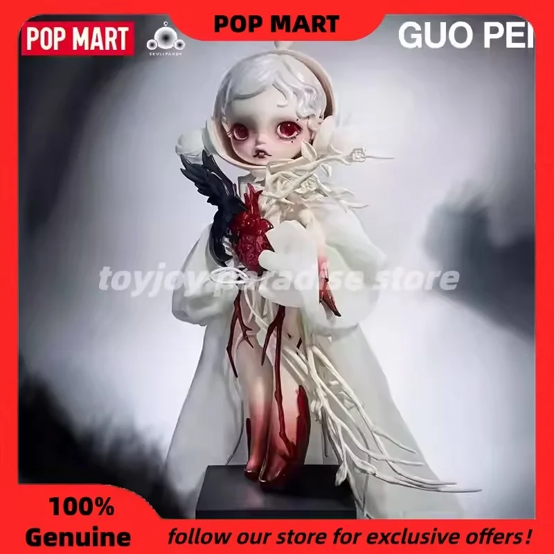 

Новая оригинальная коллекционная фигурка Pop Mart Skullpanda X Guo Pei 1/6, подвижная, декоративная, изысканный подарок для коллекционеров