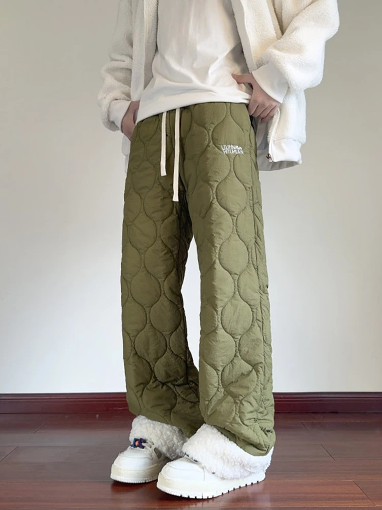 

Мужские зимние брюки из овечьего флиса, утепленные, для снежной погоды, теплые лыжные штаны с флисовой подкладкой, особо толстые, для температур до -40 градусов Цельсия