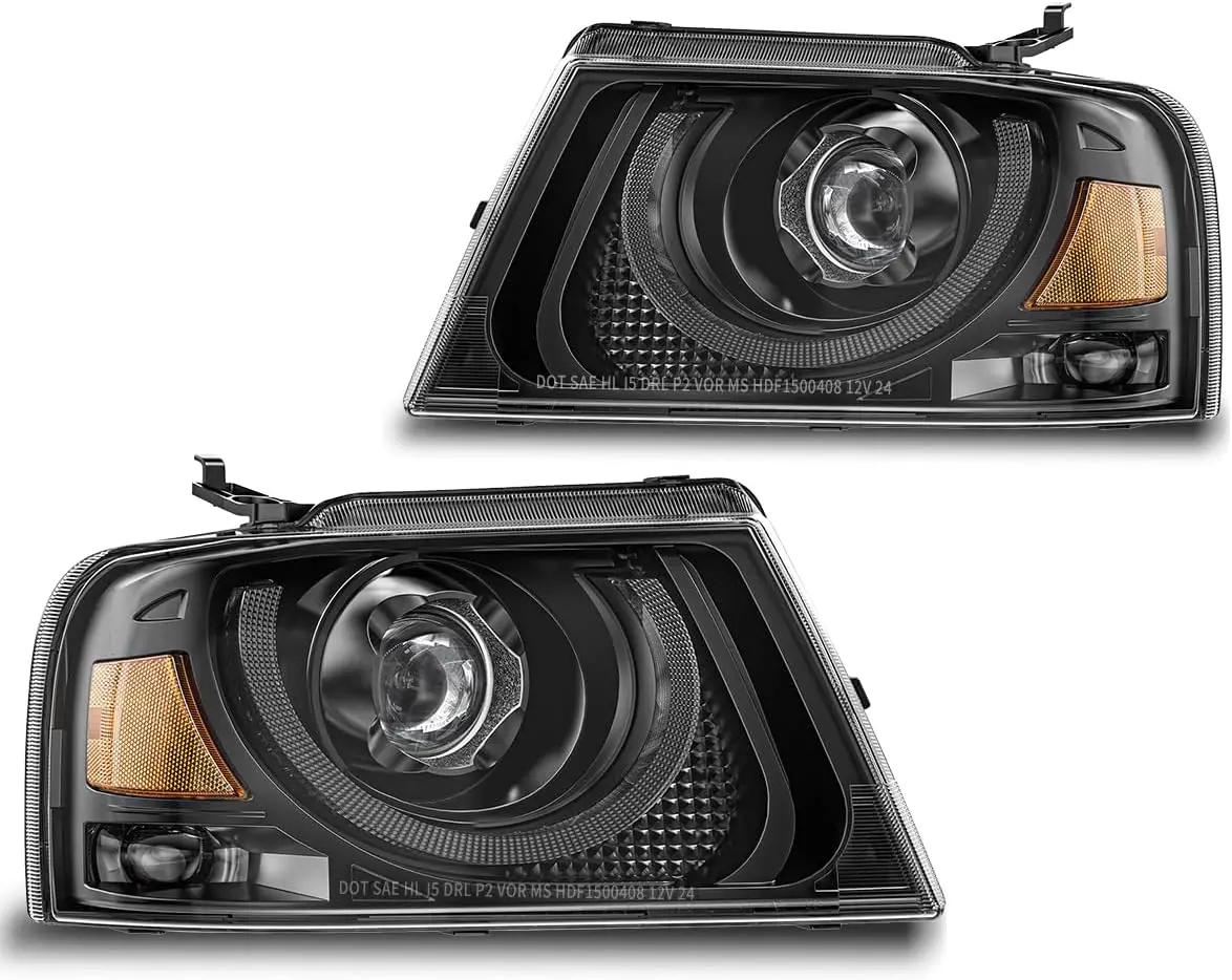 

LED Headlight Assembly for 2004-2008 Ford F150 & Lincoln Mark LT with Cornering Light