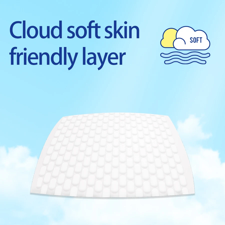 Growth Guardian ฤดูใบไม้ผลิและฤดูร้อนผ้าอ้อมบางเฉียบระบายอากาศได้นุ่มเป็นพิเศษและแห้ง