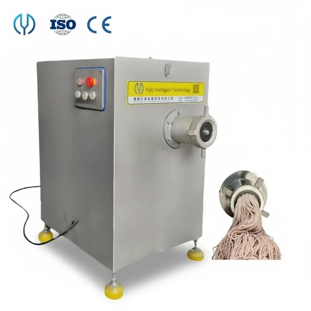 

Industrial Meat Grinder, 304 Stainless Steel Electric Meat Mincer, Heavy Duty Food Chopper, Animal Feed Grinder Machine, 165kg