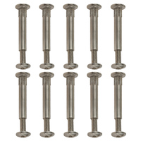 Cabinet Screws Furniture Cabinet Nut Carbon Steel Nut Long-lasting Performance Rust-resistant Sturdy Construction